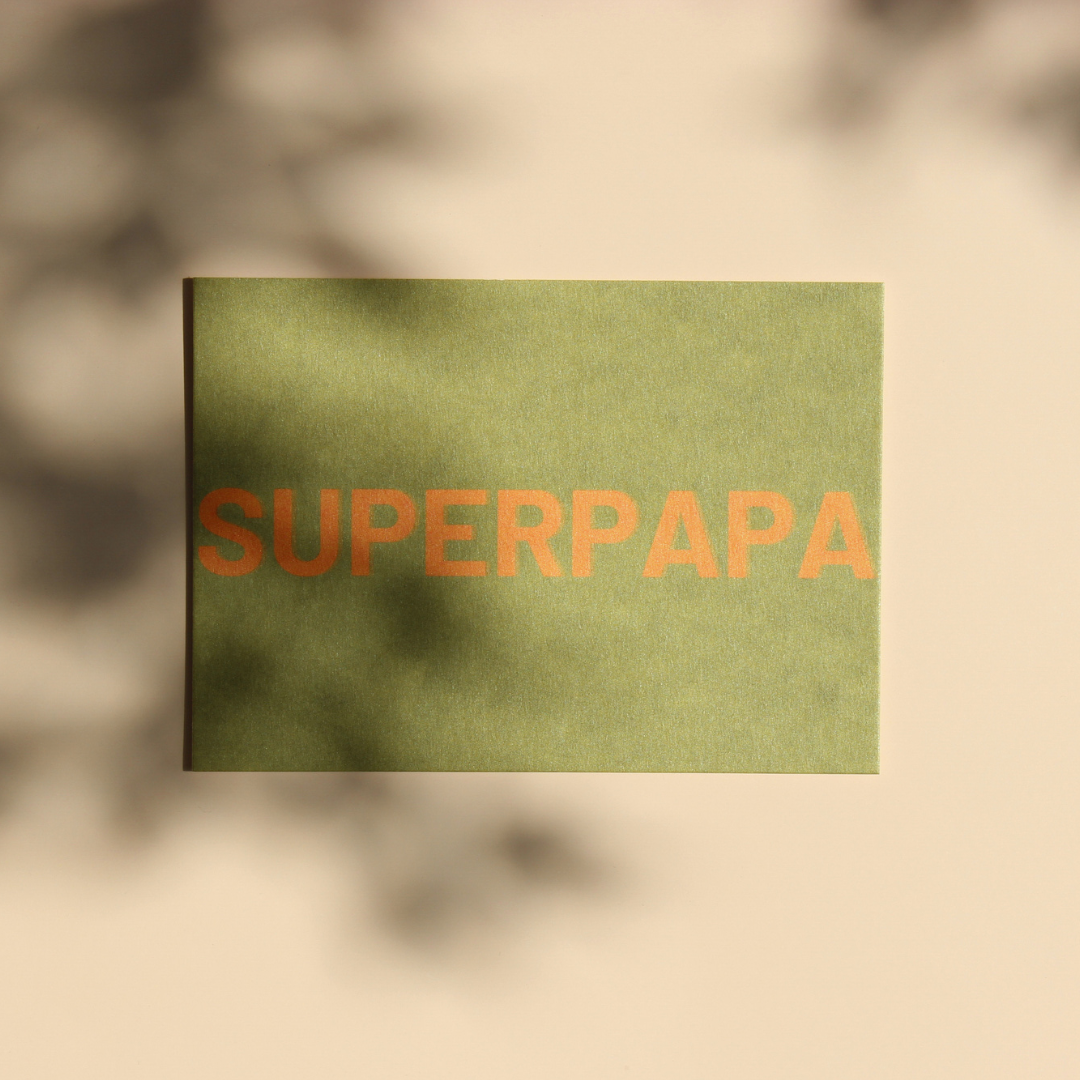Postkarte - SUPERPAPA