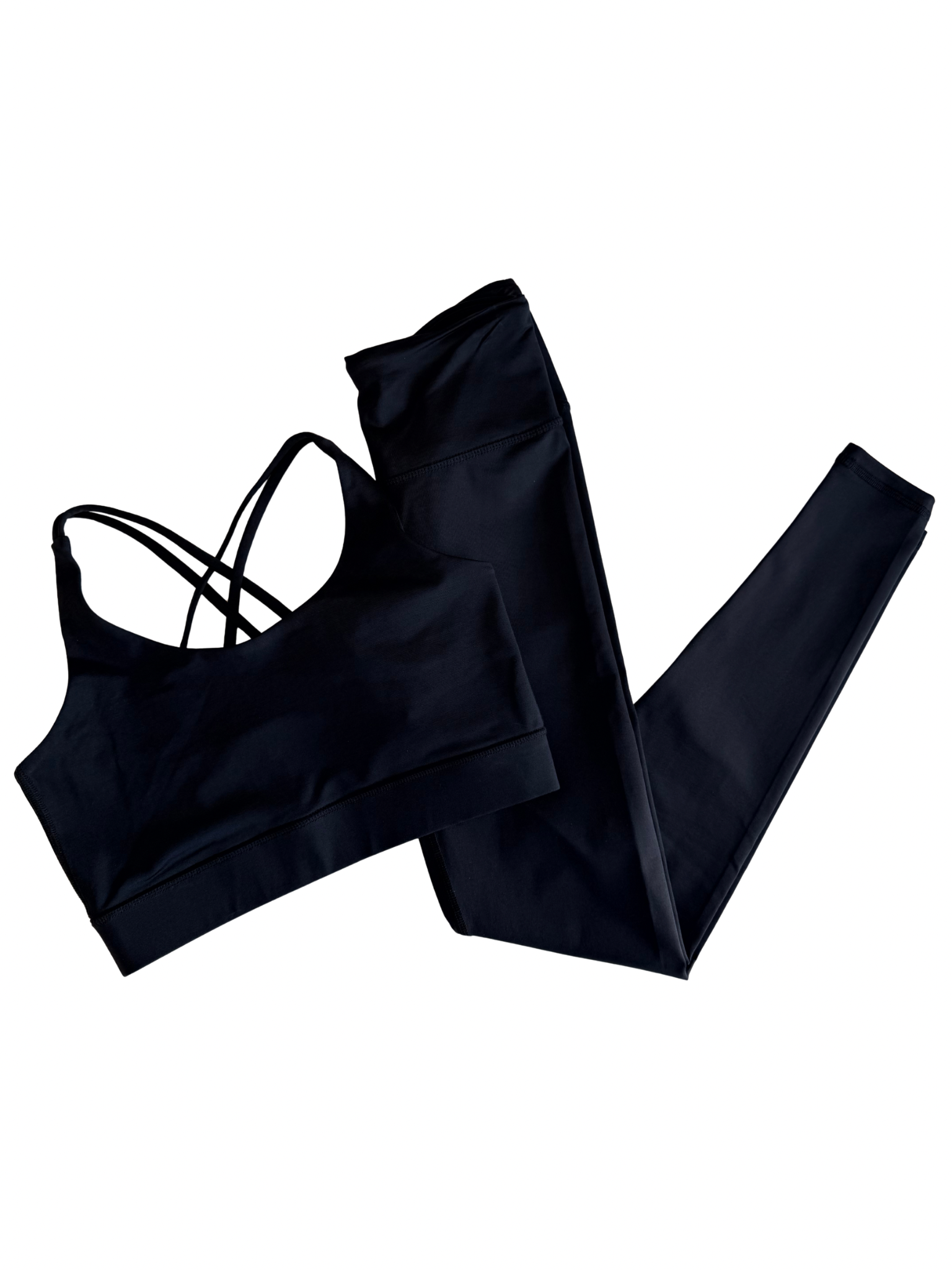 High-Waist Leggings Always Dressed black