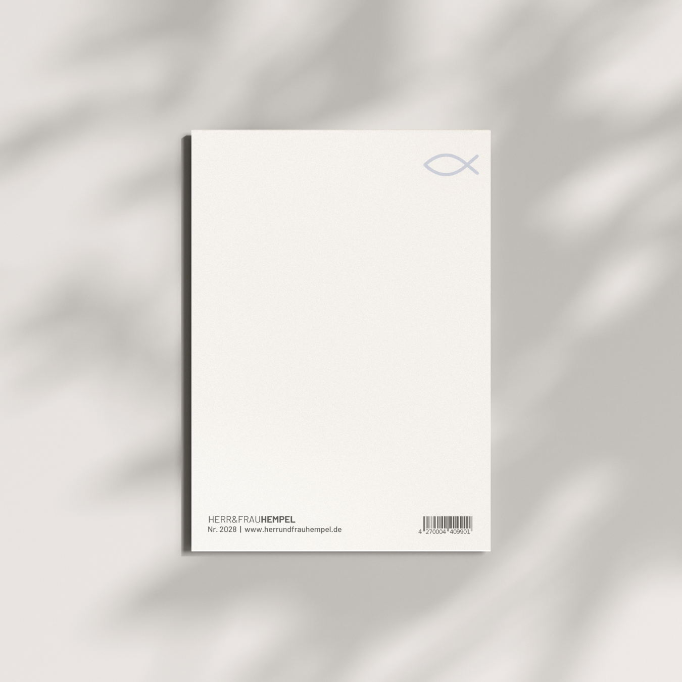 Postkarte - ZUR TAUFE