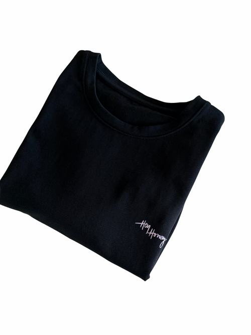 Cropped Shirt black