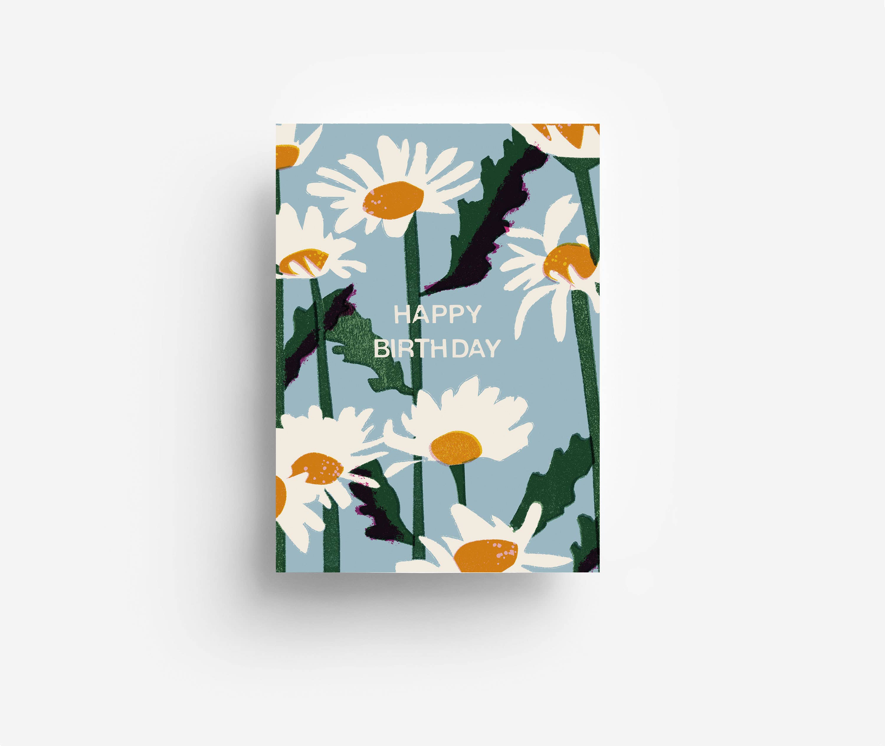 Postkarte Geburtstag Blumen DIN A6