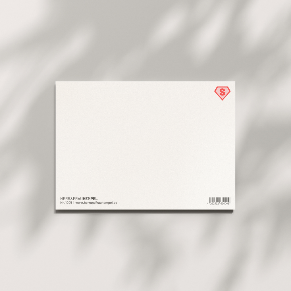 Postkarte - SUPERMAMA