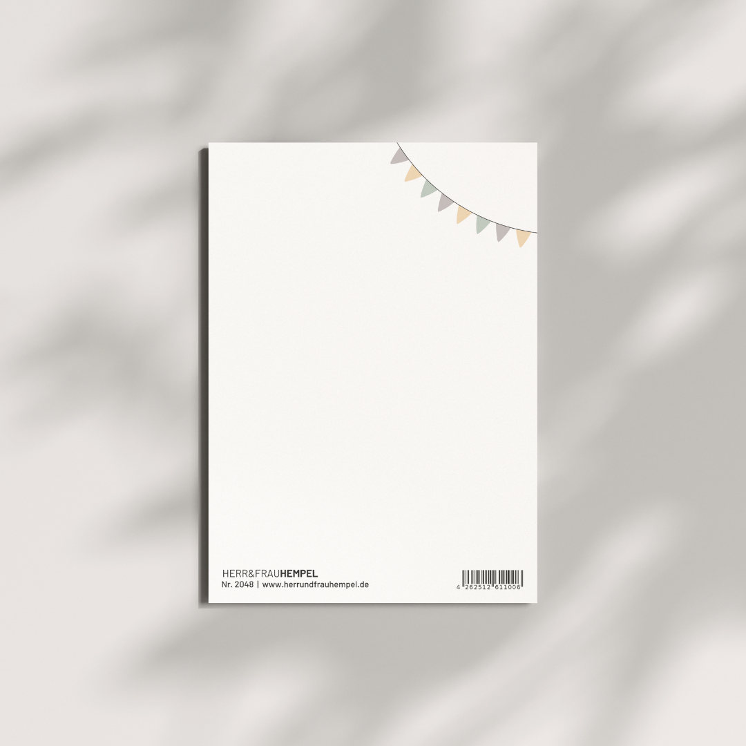 Postkarte - Glückwunsch zu eurem kleinen Wunder