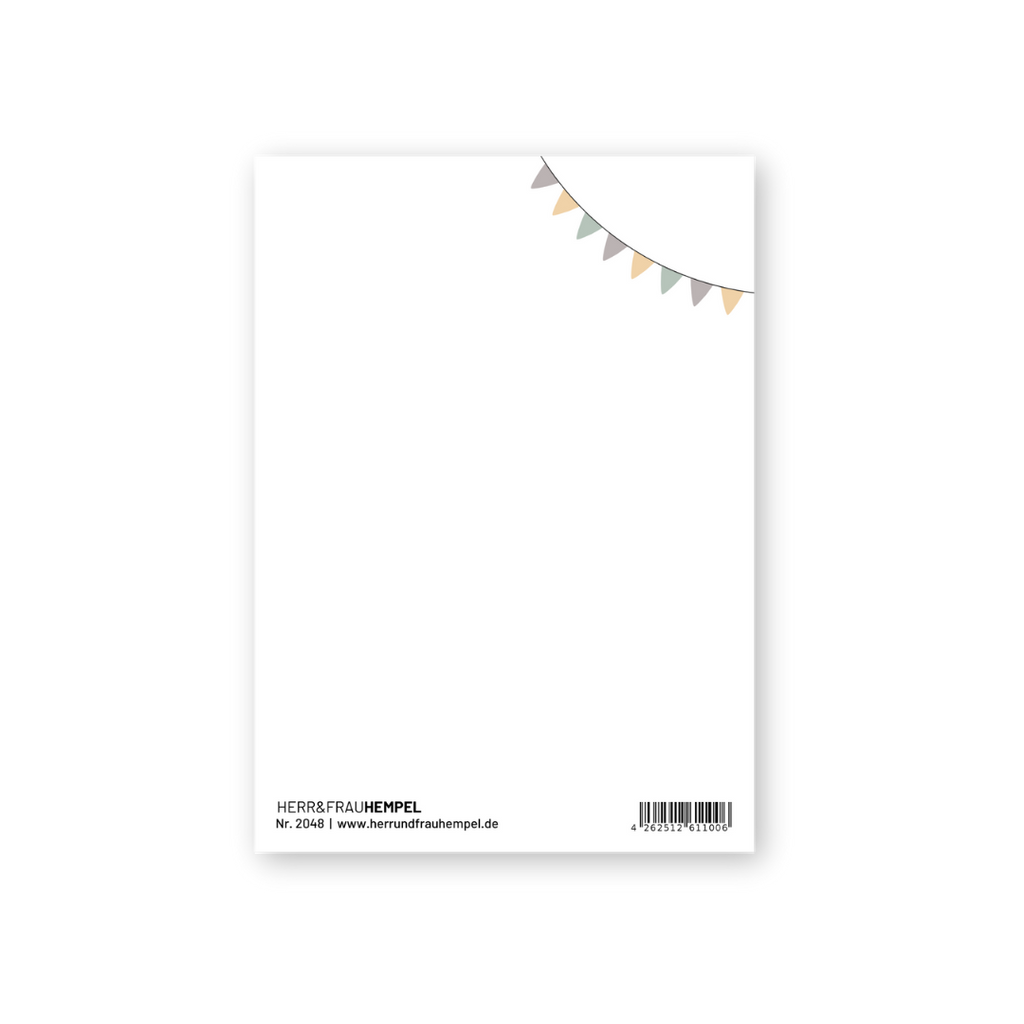 Postkarte - Glückwunsch zu eurem kleinen Wunder