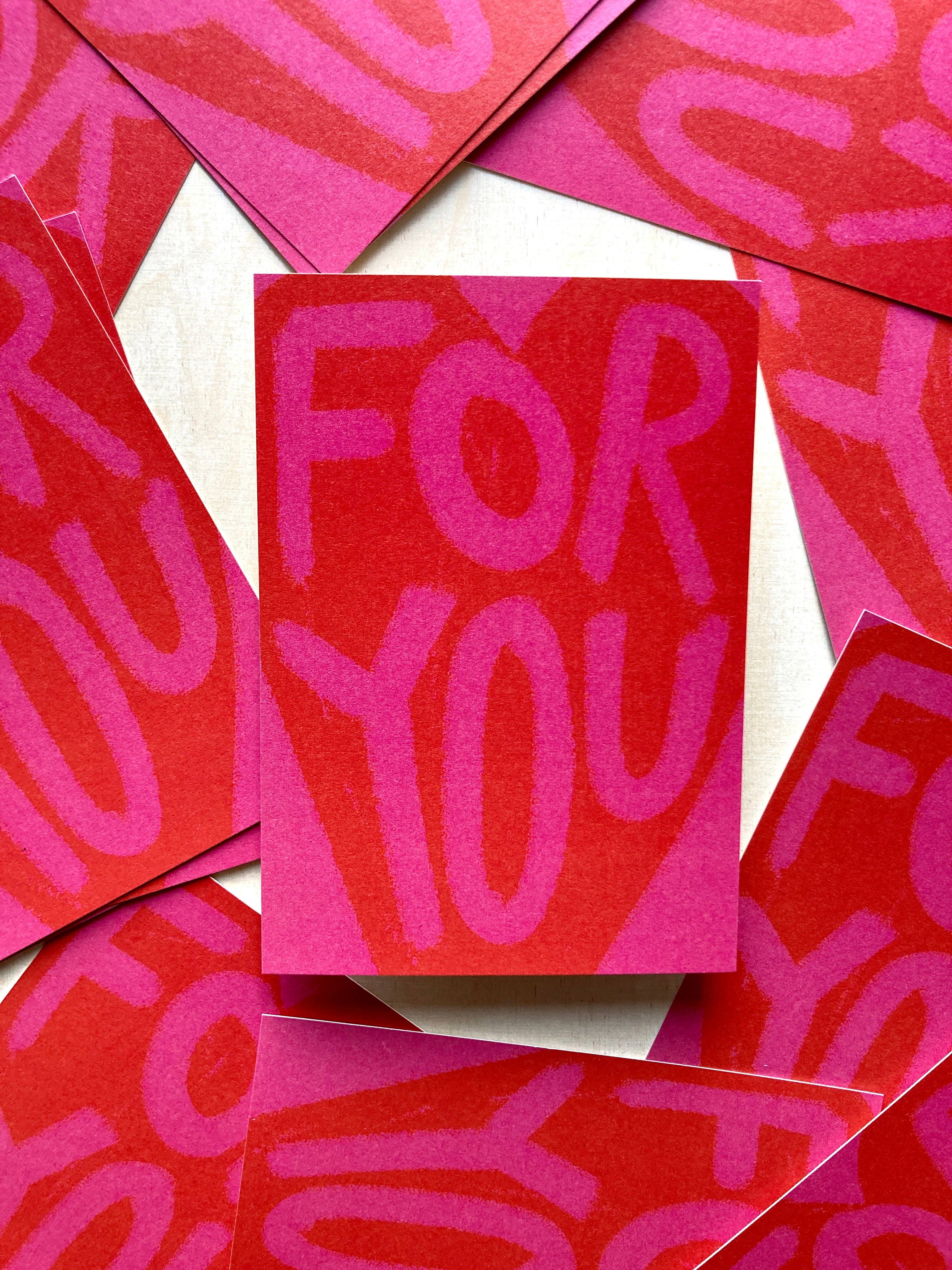 For You Postkarte DIN A6