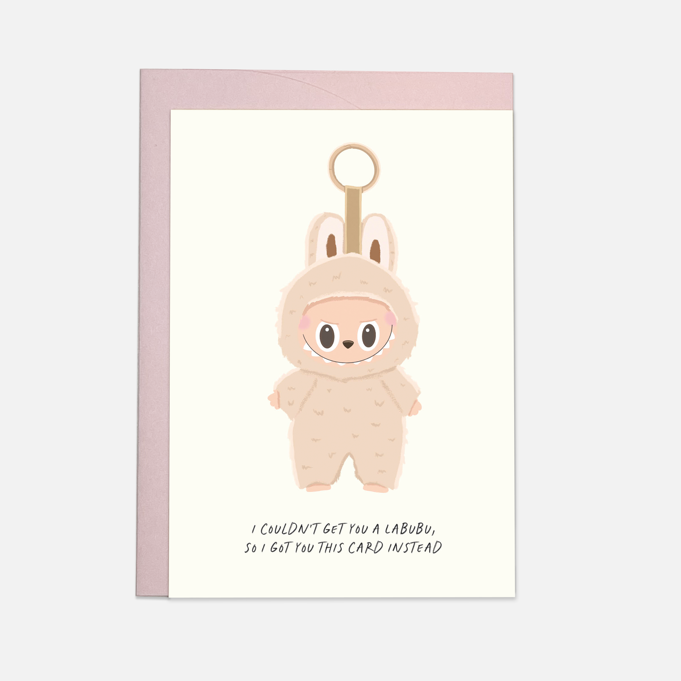 Couldn't get a labubu Grußkarte