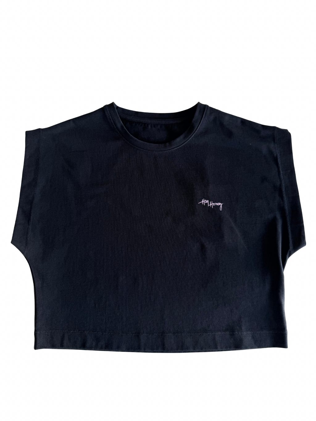 Cropped Shirt black