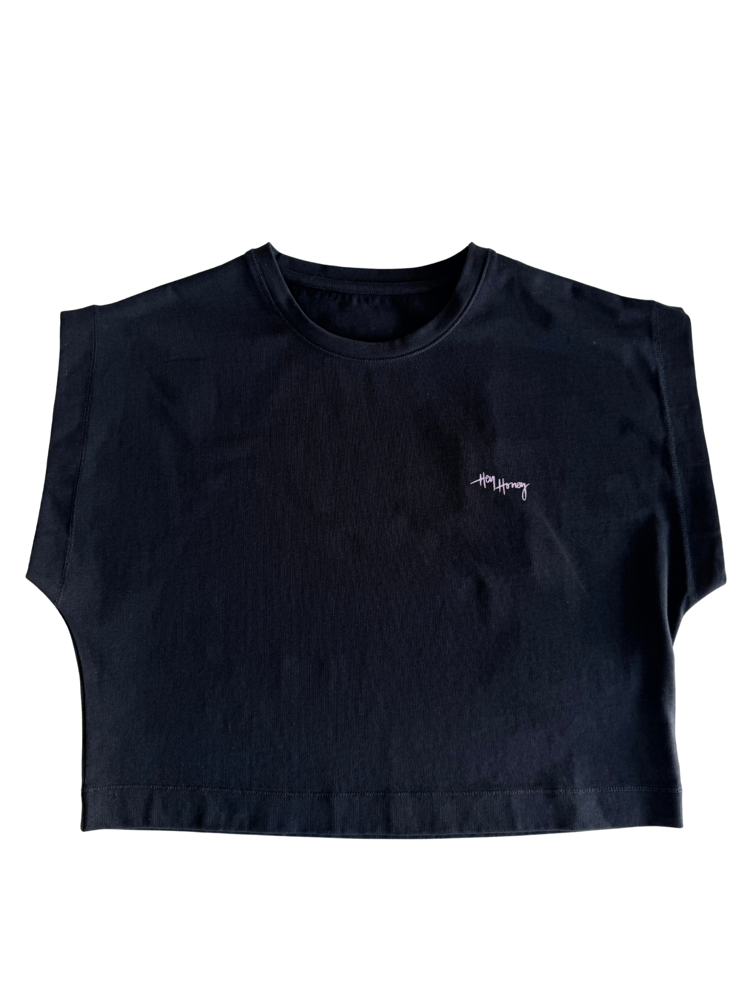 Cropped Shirt black