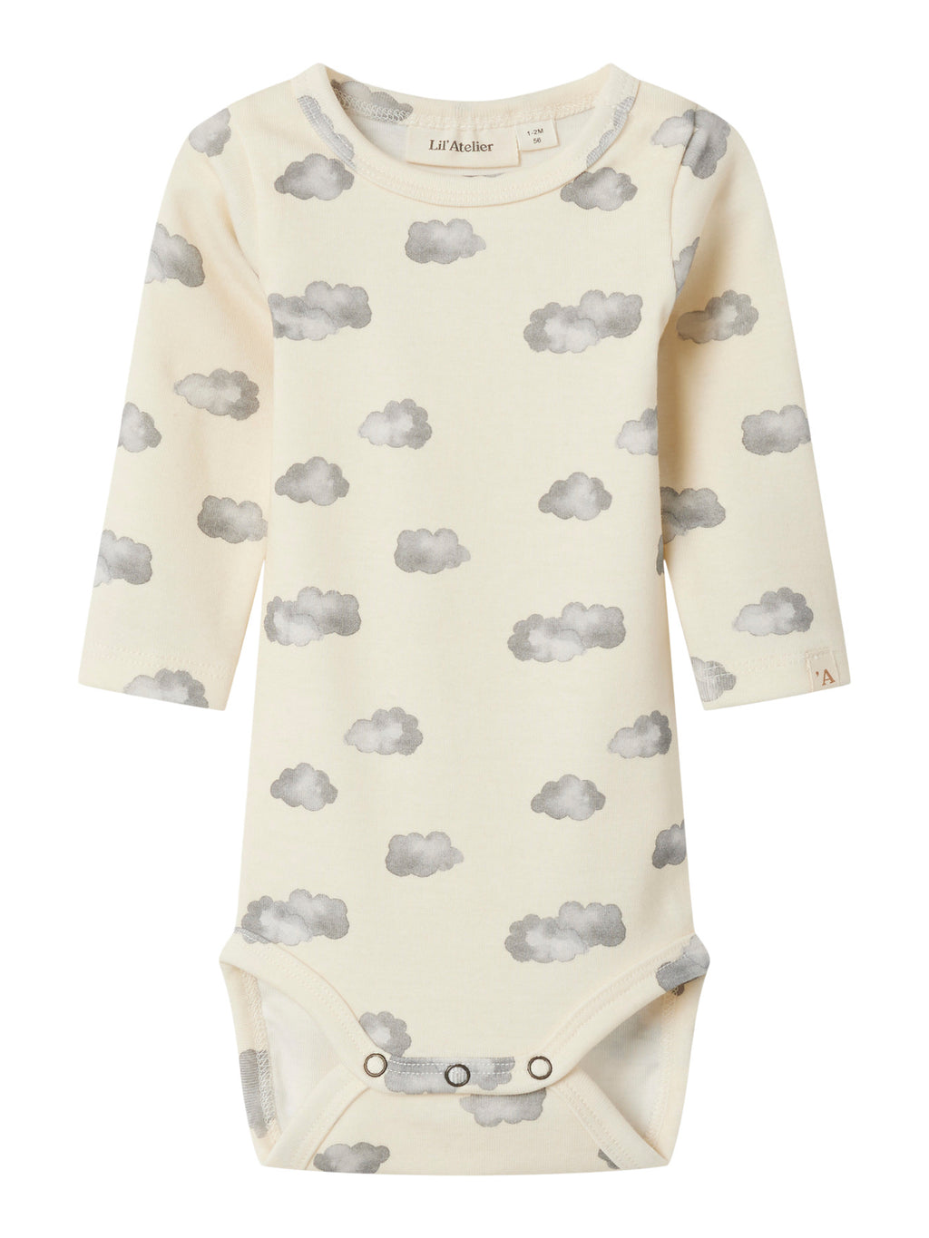 Langarm Bodysuit Clouds