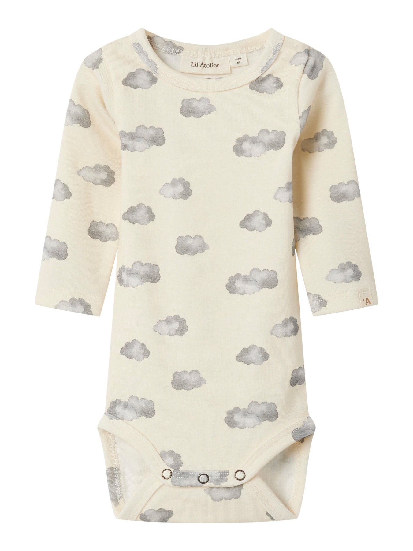 Langarm Bodysuit Clouds