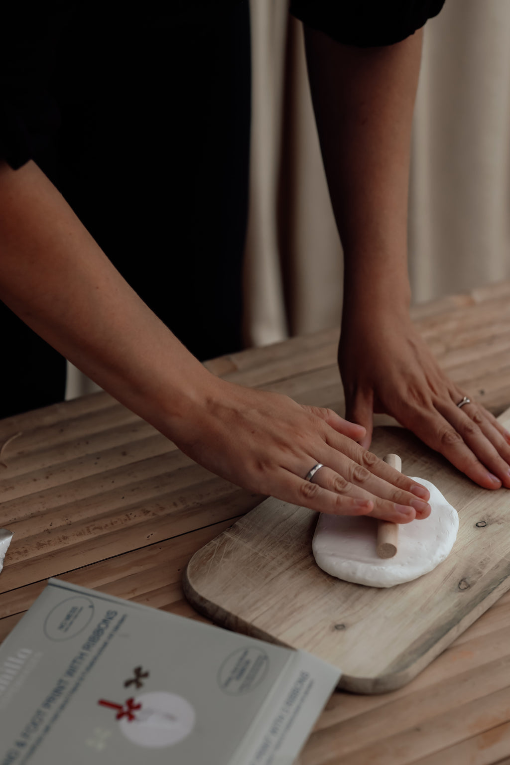 Hand & Foot Clay Kid weiß