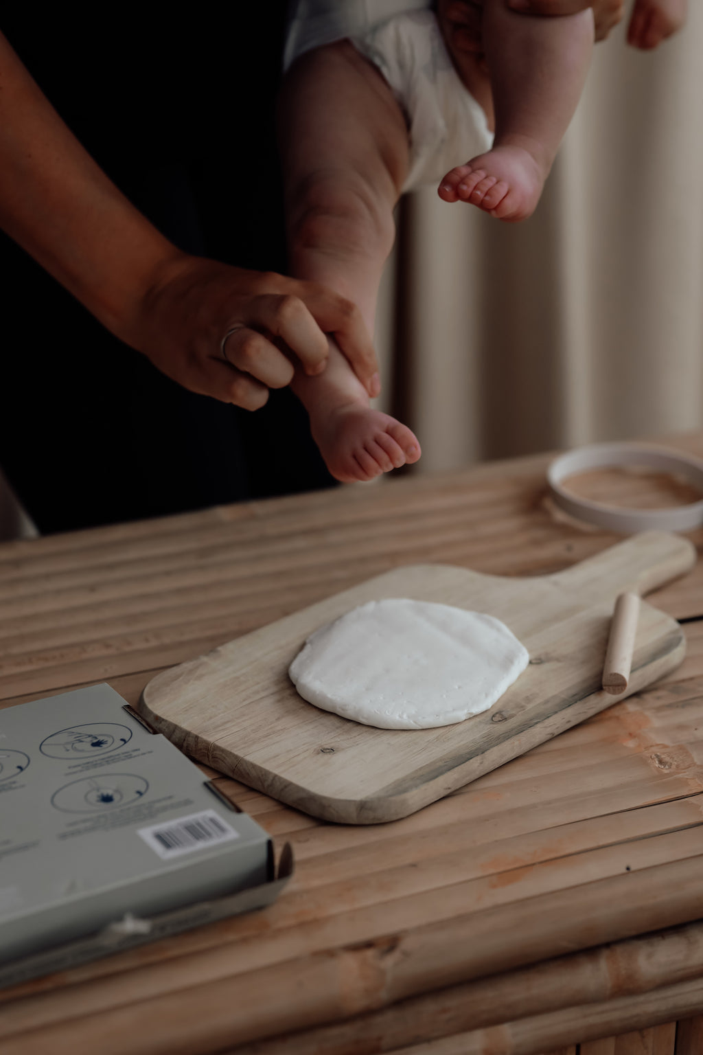 Hand & Foot Clay Kid weiß