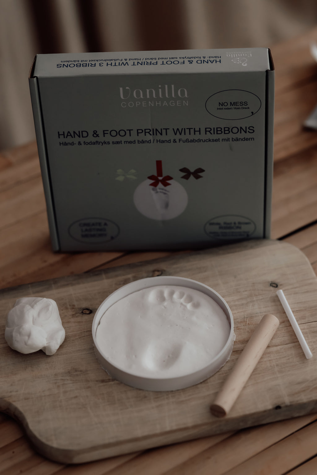 Hand & Foot Clay Kid weiß