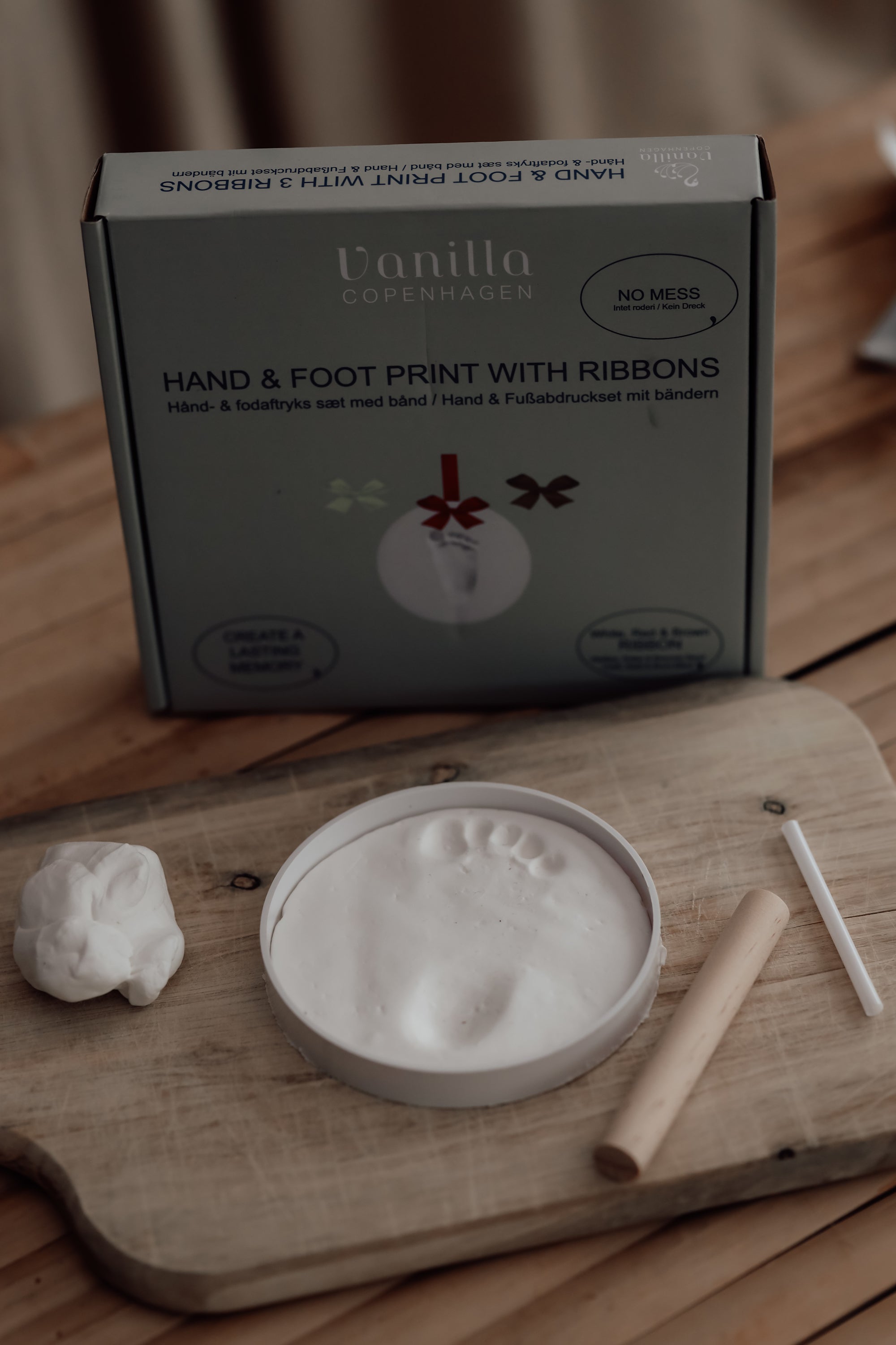 Hand & Foot Clay Kid weiß