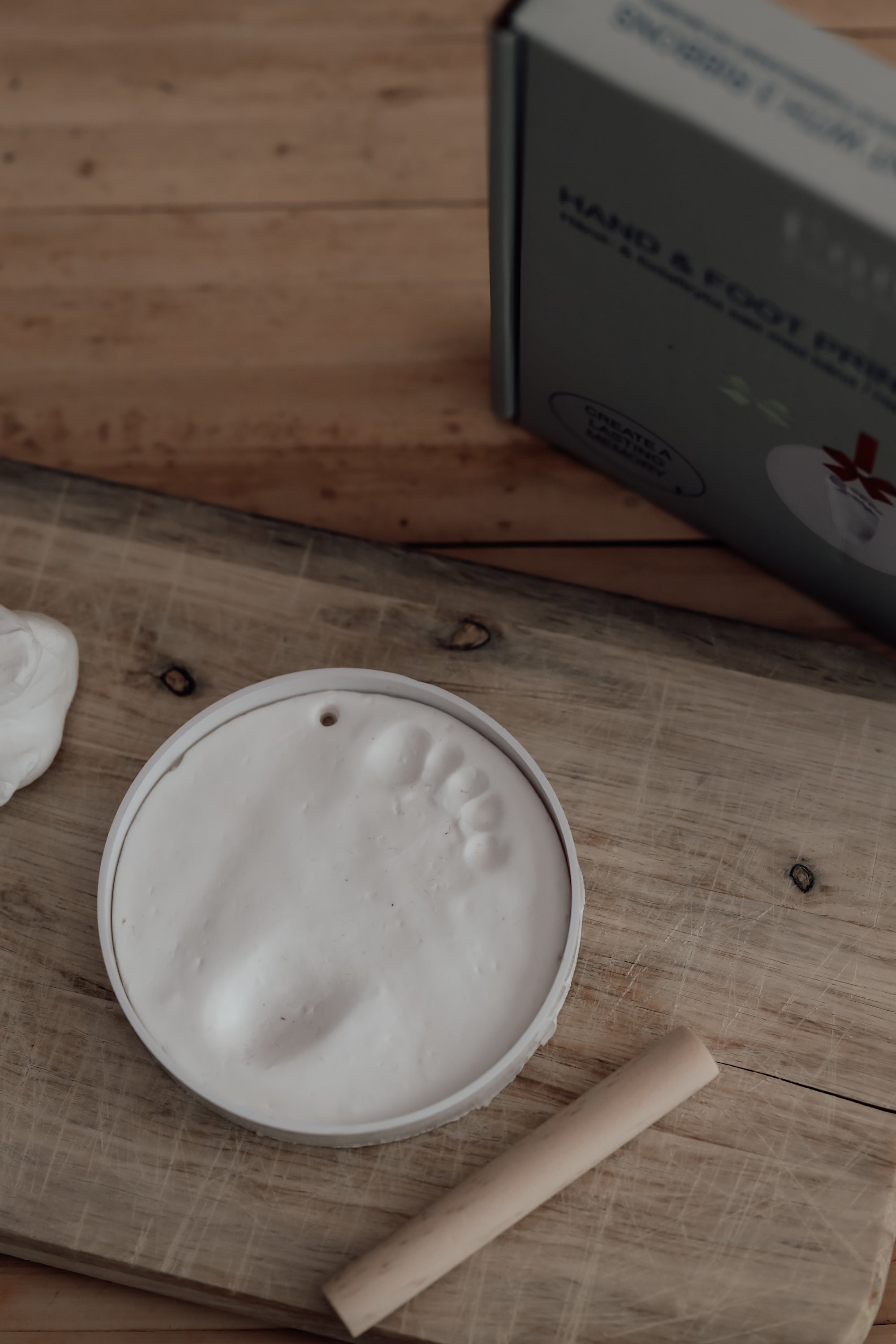 Hand & Foot Clay Kid weiß