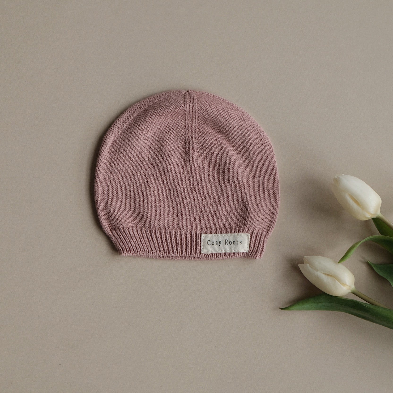 Organic Thin Knit Beanie