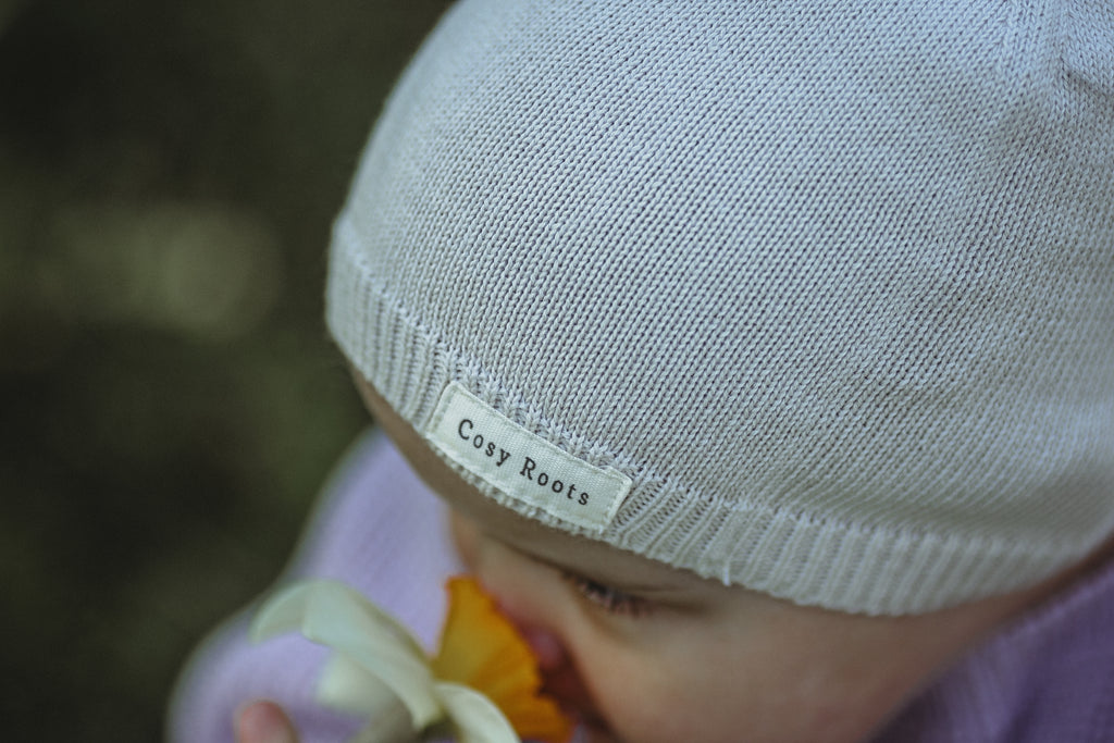 Organic Thin Knit Beanie