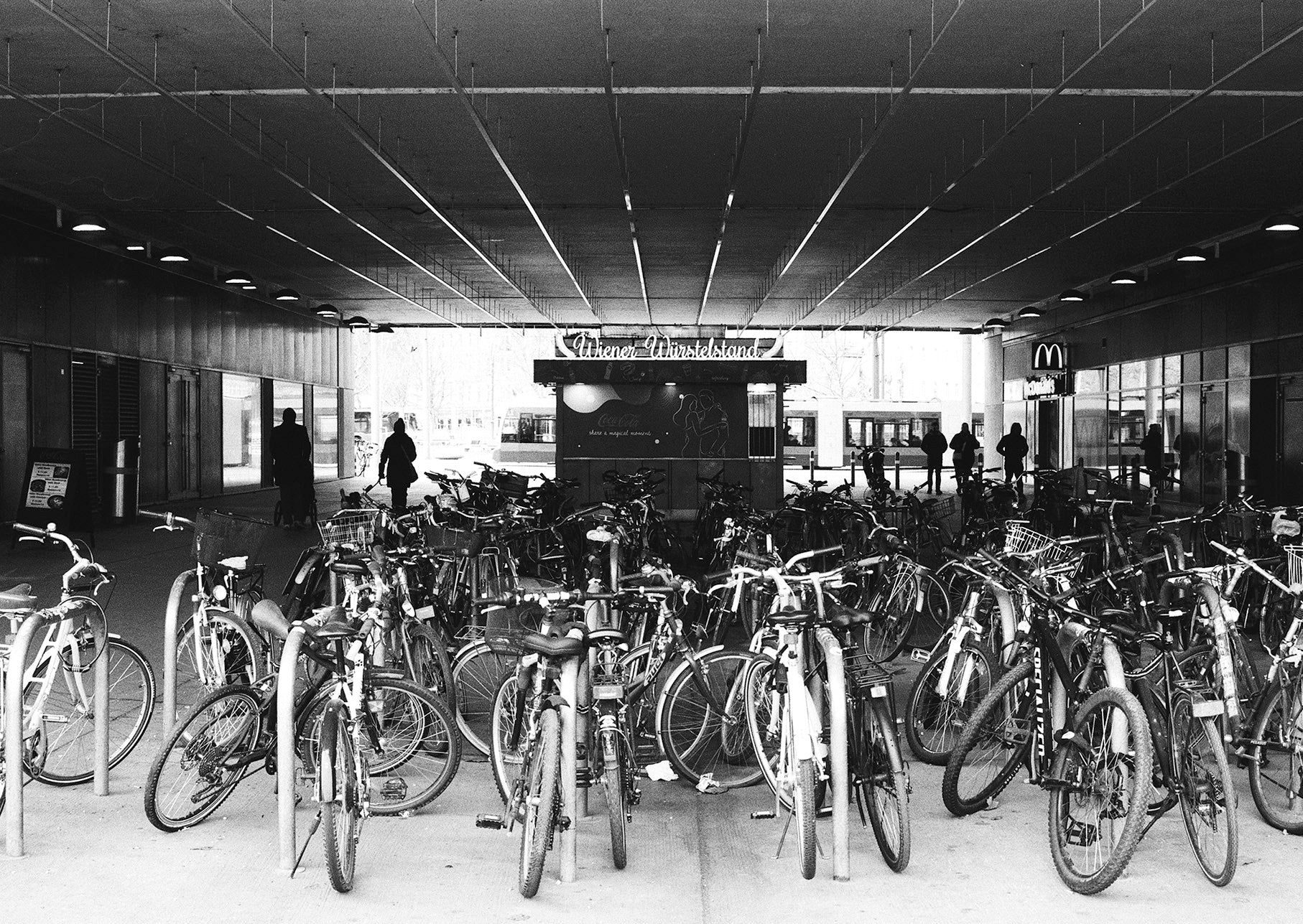 Würstelstand - Postcard