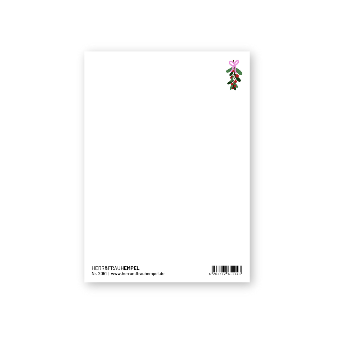 Postkarte - wunderbare Weihnachten