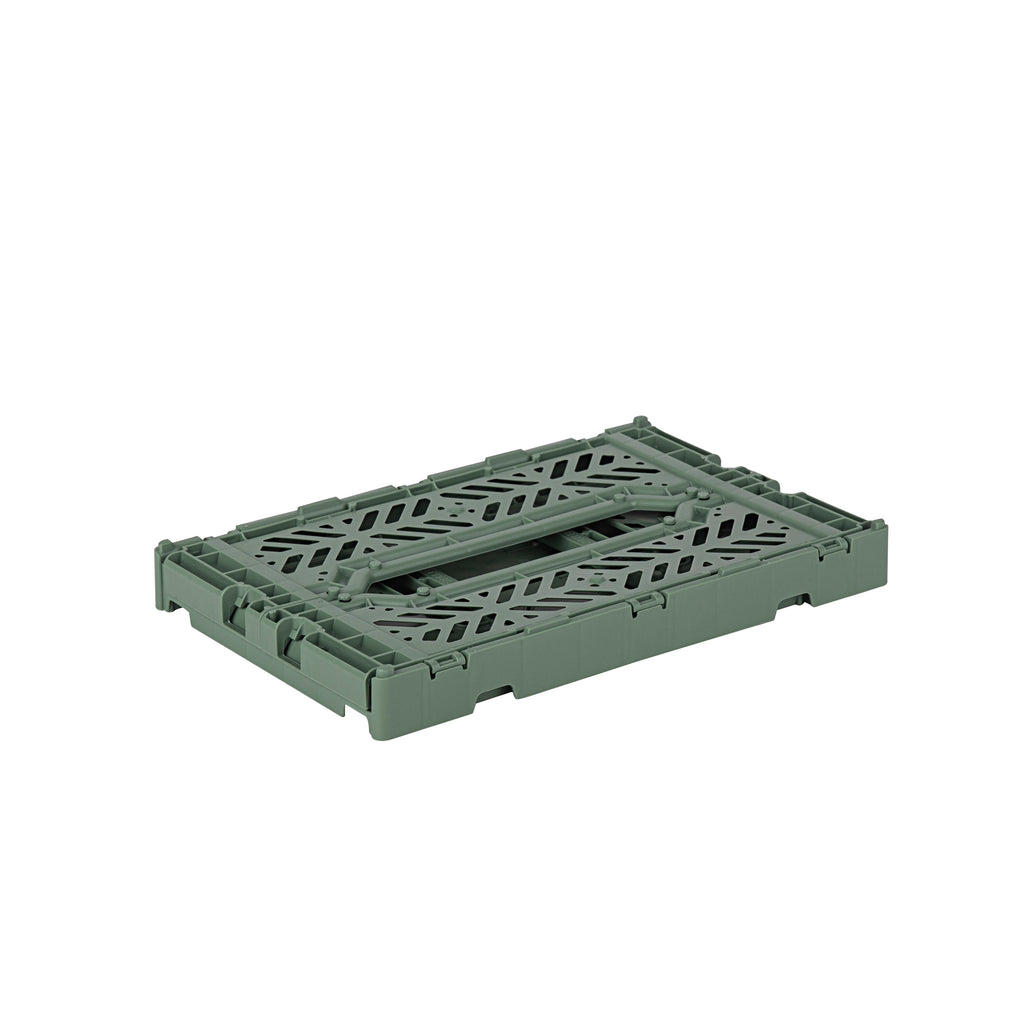 Mini Kiste almond green